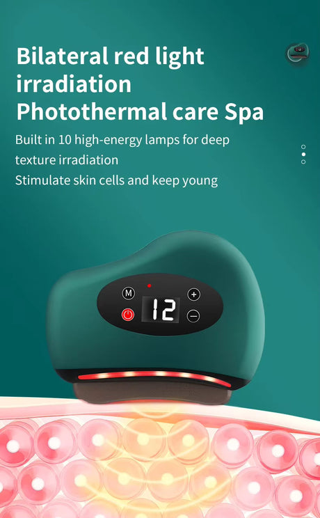 Facial Massage Tool  Digital Gua Sha With Heat  Vibration - Product detail 15