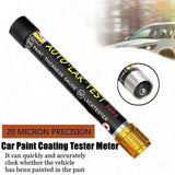 Professional Paint Thickness Gauge  Magnetic Tip 20 Micron Precision - Detailed view