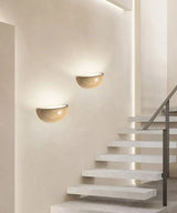 Modern Wall Light  Natural Travertine Half-Moon Design - Product detail 7