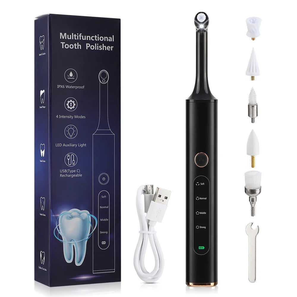 Professional Dental Polisher  Wireless Tartar Remover with LED Light - Detailed view