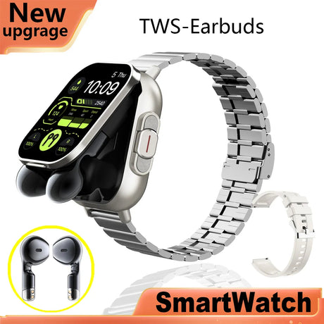 Smart Fitness Watch  2-in-1 AMOLED With Wireless Earbuds - Product detail 16
