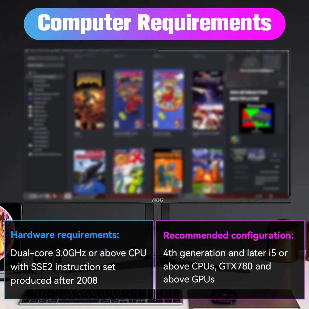 Gaming SSD Storage System  1TB Multi-Console Emulator Hub - Product detail 4
