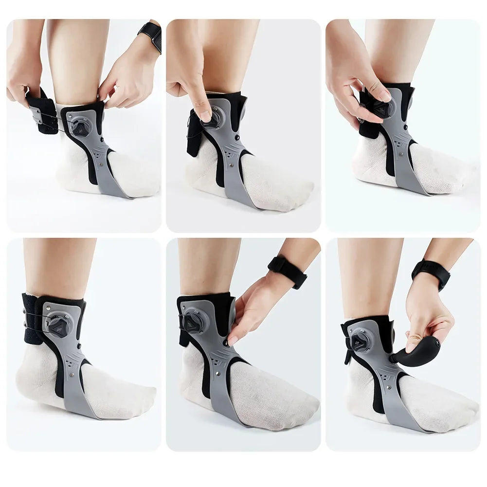 Medical Ankle Support Brace  Adjustable Orthopedic Foot Drop Support - Product detail 6