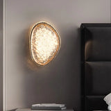 Modern LED Wall Light  Crystal Glass  Steel Sconce - Product example
