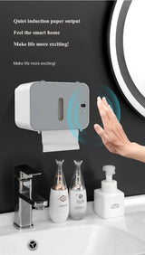 Smart Touchless Tissue Dispenser  Wall-Mount Automatic Paper Holder - Product detail 7