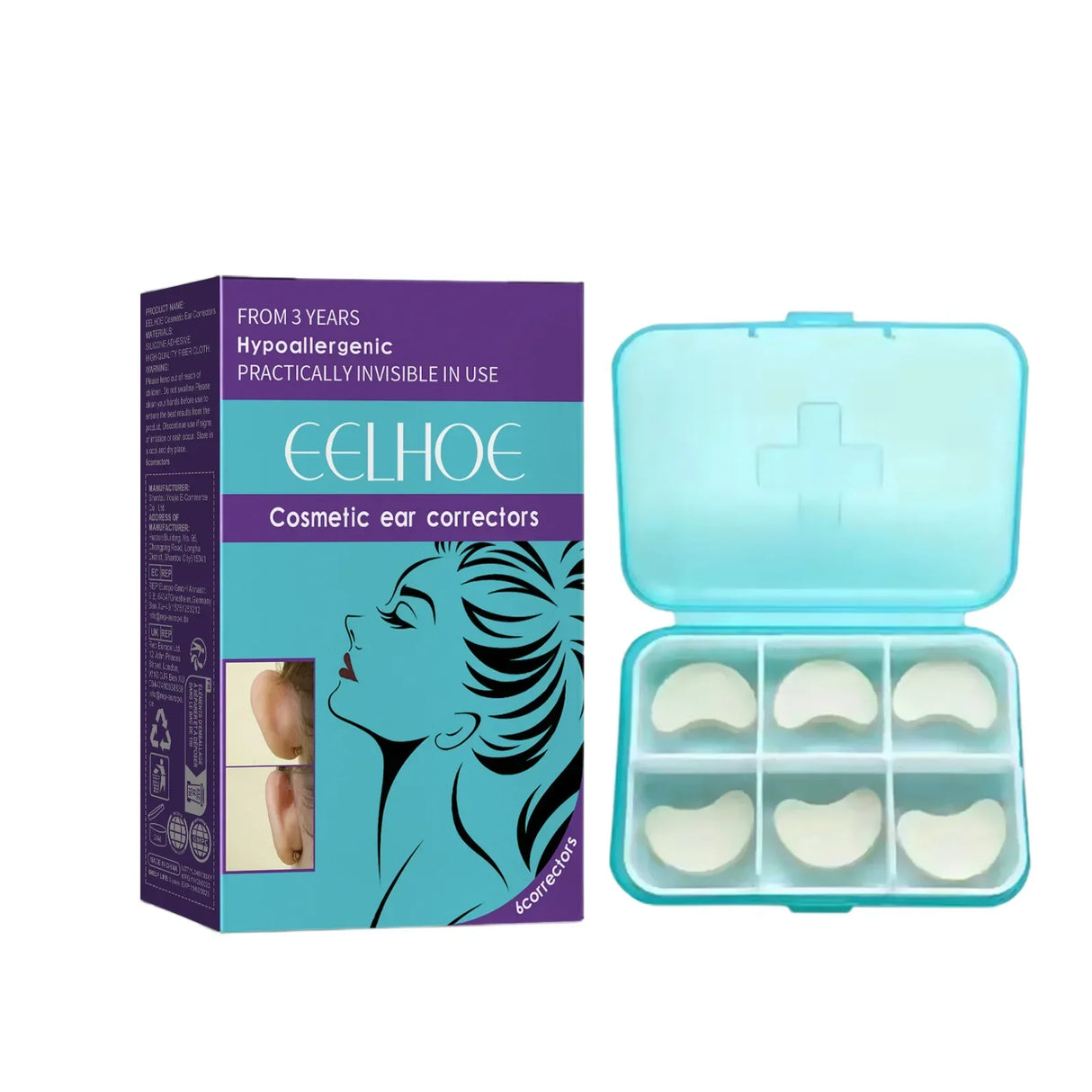 Waterproof Ear Corrector  Medical-Grade Silicone Patches - Product detail 12