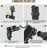 Universal Phone Scope Mount  Adjustable Telescope  Binocular Adapter - Product detail 4