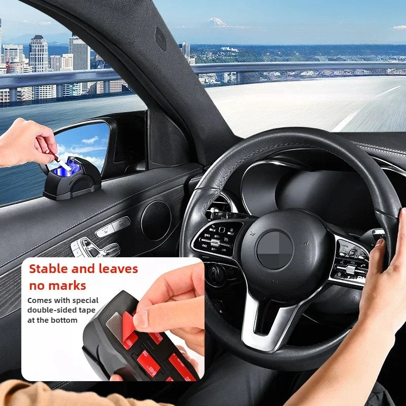 Windproof Car Ashtray  LED Illuminated With Door Mount Design - Detailed view