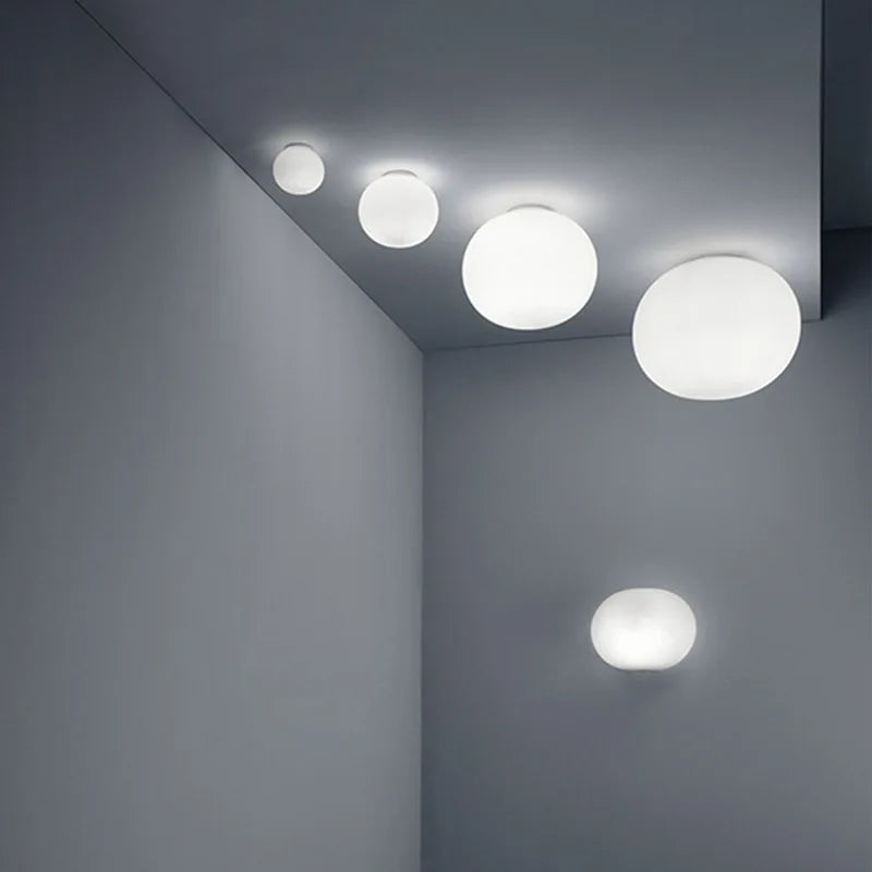 Modern Wall Lamp  Glass Stone Minimalist Design - Product detail 9
