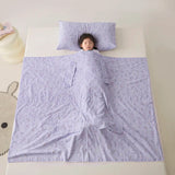 Kids Sleep Comfort Blanket  Stay-Put Design With Foot Pocket - Product detail 5