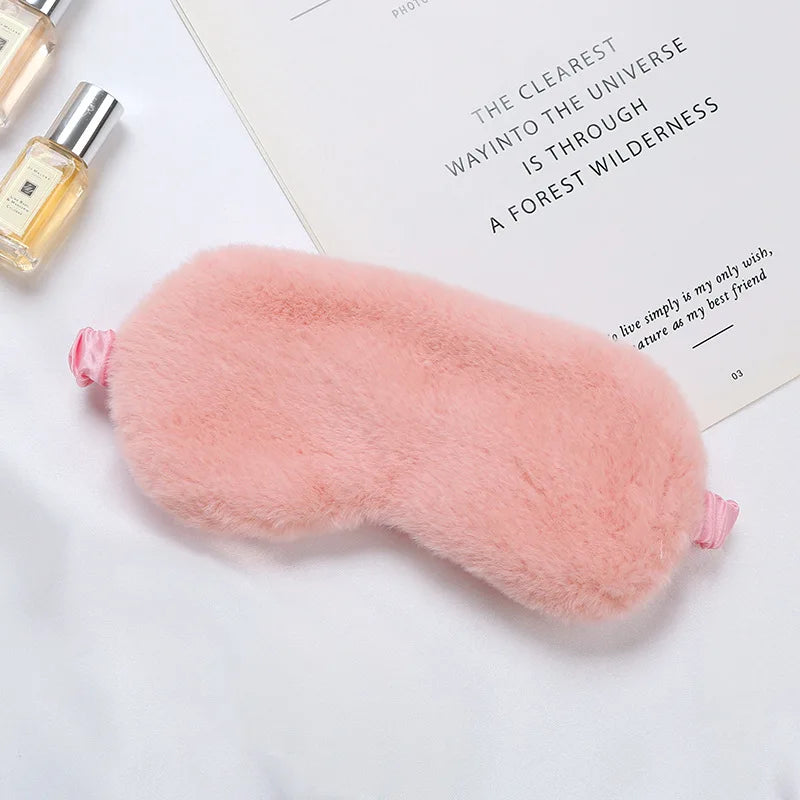 Plush Sleep Mask  Ultra-Soft Light Blocking Design - Product detail 13