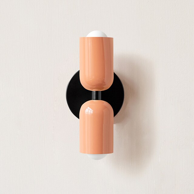 Modern LED Wall Sconce  Dual Head Cream Design - Product detail 6