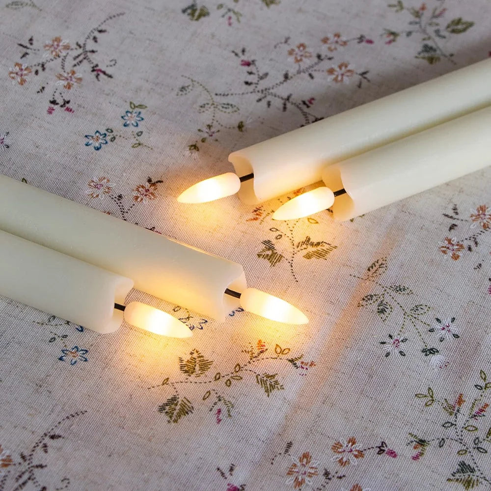 Flameless LED Candles  3D Flickering Wick Effect - Detailed view