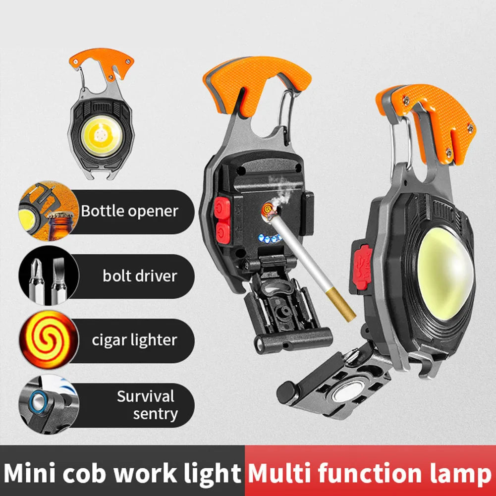 Emergency LED Multi-Tool  3-Color Light With Survival Features - Product example