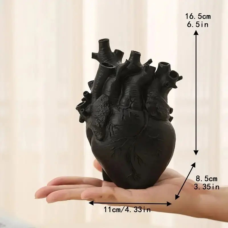Anatomical Heart Vase  Modern Art Decor Sculpture - Product detail 9