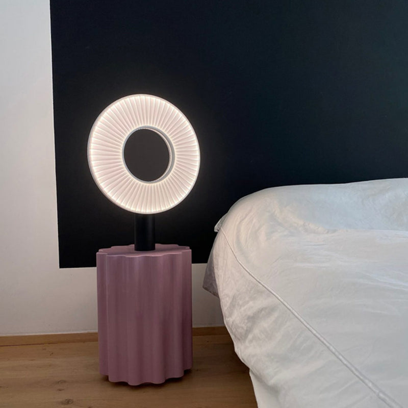 Modern Solar Table Lamp  Ring Light Design - Product detail 6