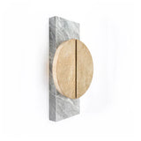 Modern Marble Wall Light  Black Stone Half Moon Design - Product detail 10