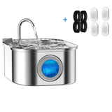 Pet Water Fountain  LED Indicator Stainless Steel Design - Product detail 25