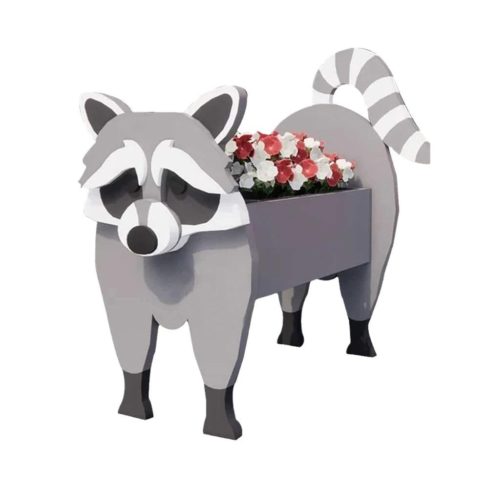 Animal Garden Planter  Shiba Inu Design With Flower Holder - Product detail 5
