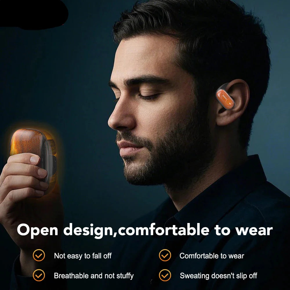 Wireless Earbuds  Dynamic Light Flow Charging Case - Product example