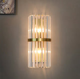 Crystal Wall Sconce  Gold Band Prism Design - Product detail 9
