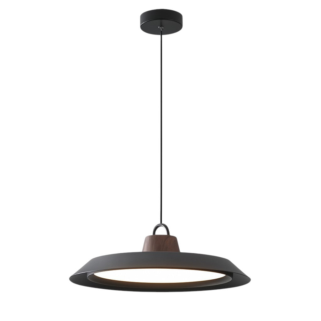 Scandinavian Pendant Light  Wood Metal Dining Lamp - Product detail 8