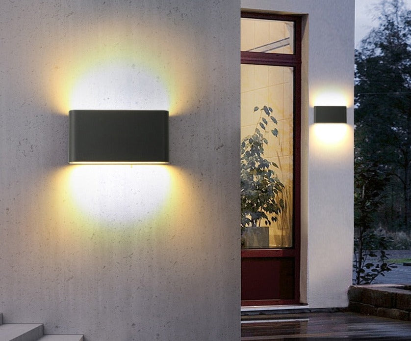 Modern Outdoor Wall Light  Waterproof LED Sconce - Detailed view