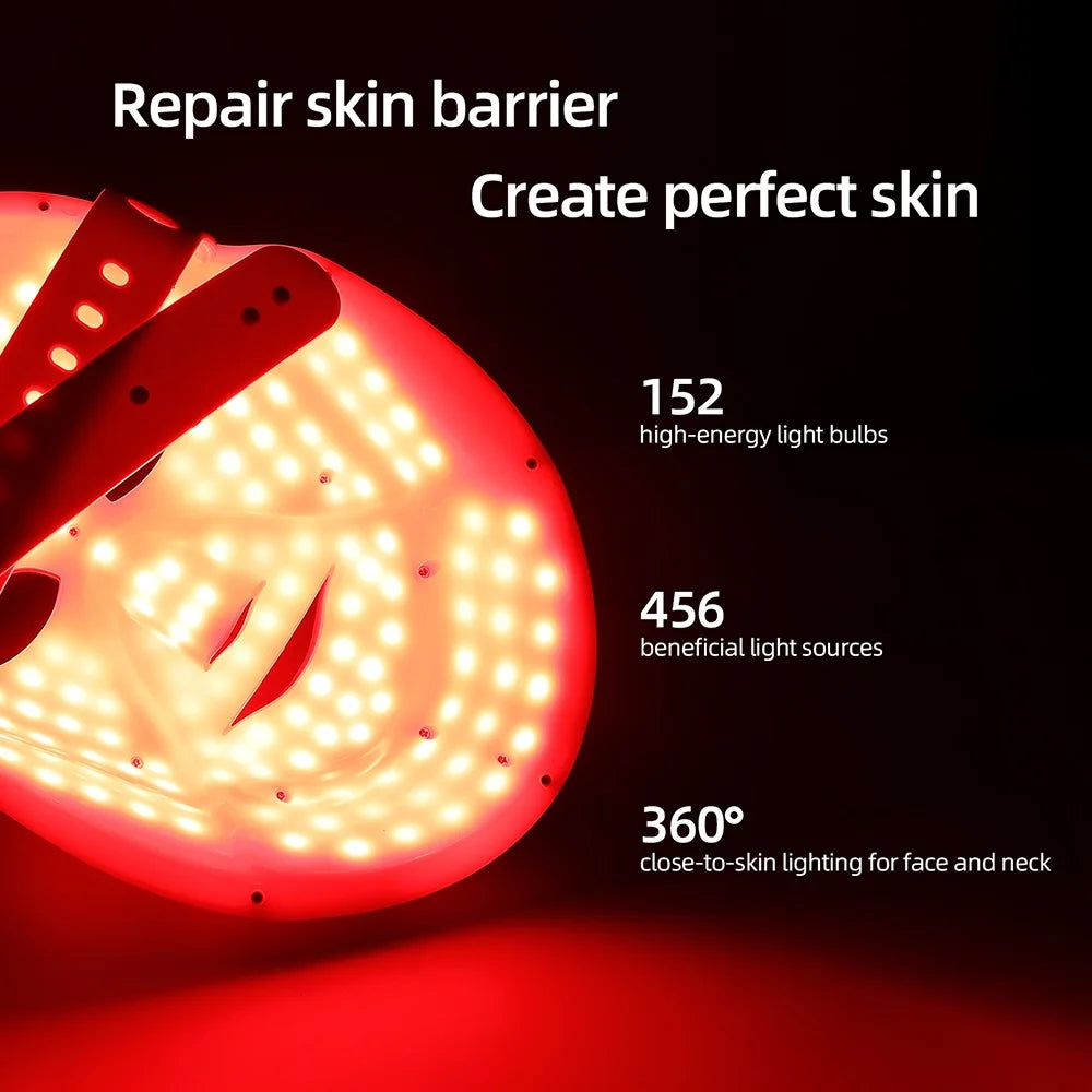 LED Light Therapy Mask  7-Color Skin Treatment Device - Product detail 6