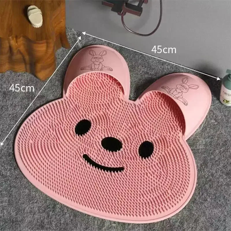 Shower Foot Scrubber Mat  Non-Slip Massage Cleaner - Product detail 4