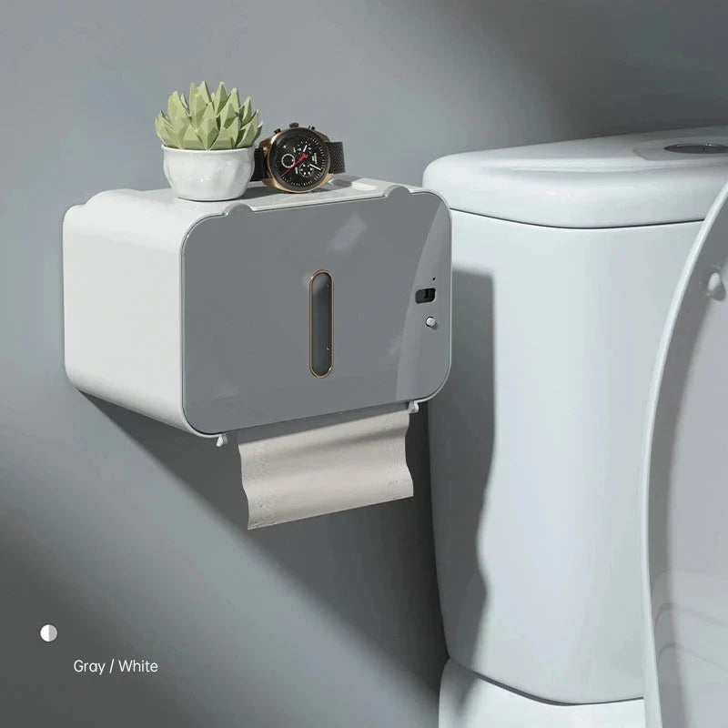 Smart Touchless Tissue Dispenser  Wall-Mount Automatic Paper Holder - Product detail 6
