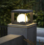 Modern Solar Wall Light  Cube Frame Mountain Silhouette - Product detail 10