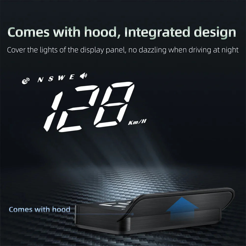 Smart GPS HUD Display  Digital Speedometer With Compass - Product example