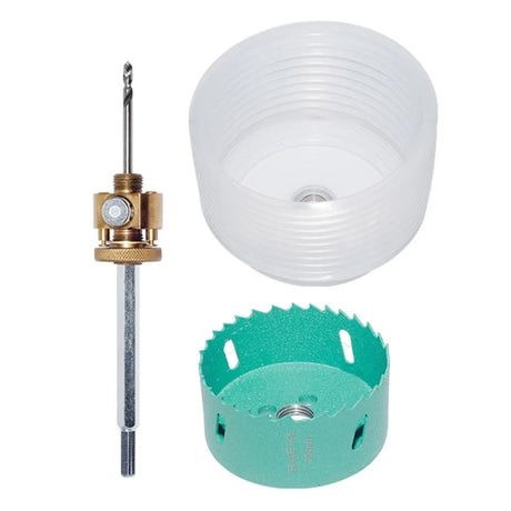 Professional Hole Saw Kit  Quick Release Metal Drill Set - Product showcase