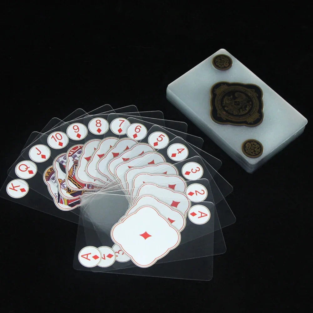 Clear Playing Cards  Waterproof PVC Deck Design - Product detail 11