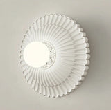 Modern French Wall Light  Fluted Milk White Design - Product detail 8