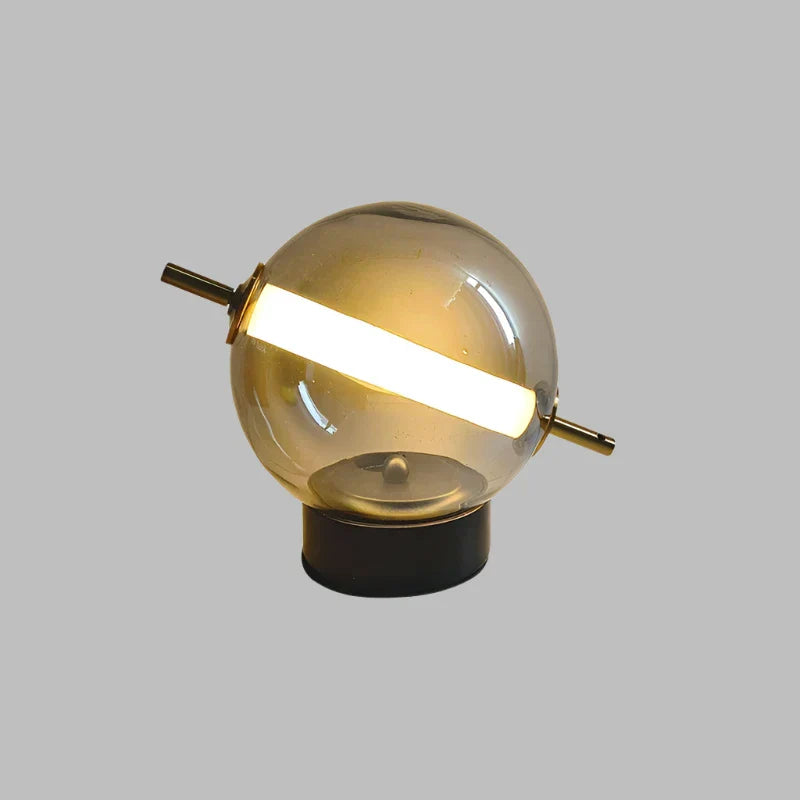 Modern Glass Table Lamp  LED Globe Design - Product detail 4