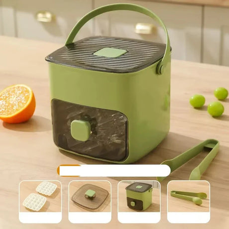 Modern Ice Cube Maker  Double Layer Storage With Handle - Product detail 14