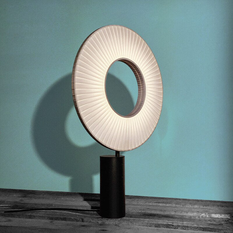 Modern Solar Table Lamp  Ring Light Design - Product detail 7