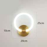Modern Wall Sconce  Brushed Gold Globe Light - Product detail 18