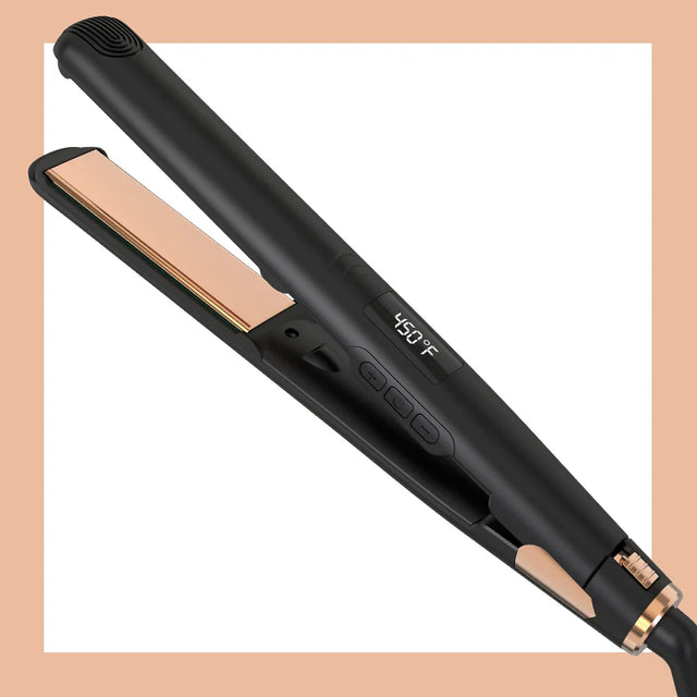 Professional Hair Straightener  Ceramic Plates with Digital Display - Product showcase