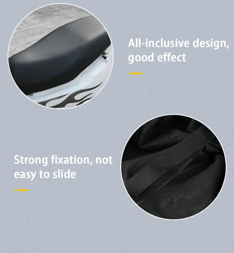 Motorcycle Seat Cover  Universal Elastic Waterproof Leather Design - Product detail 11