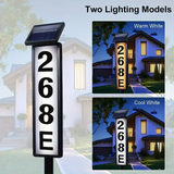 Solar House Number Light  Dual-Color LED Address Sign - Product detail 4
