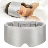 Mulberry Silk Sleep Mask  Luxury Light Blocking Design - Product showcase