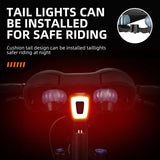 Ergonomic Bicycle Saddle  Wide Comfort Design With LED Light - Product detail 5