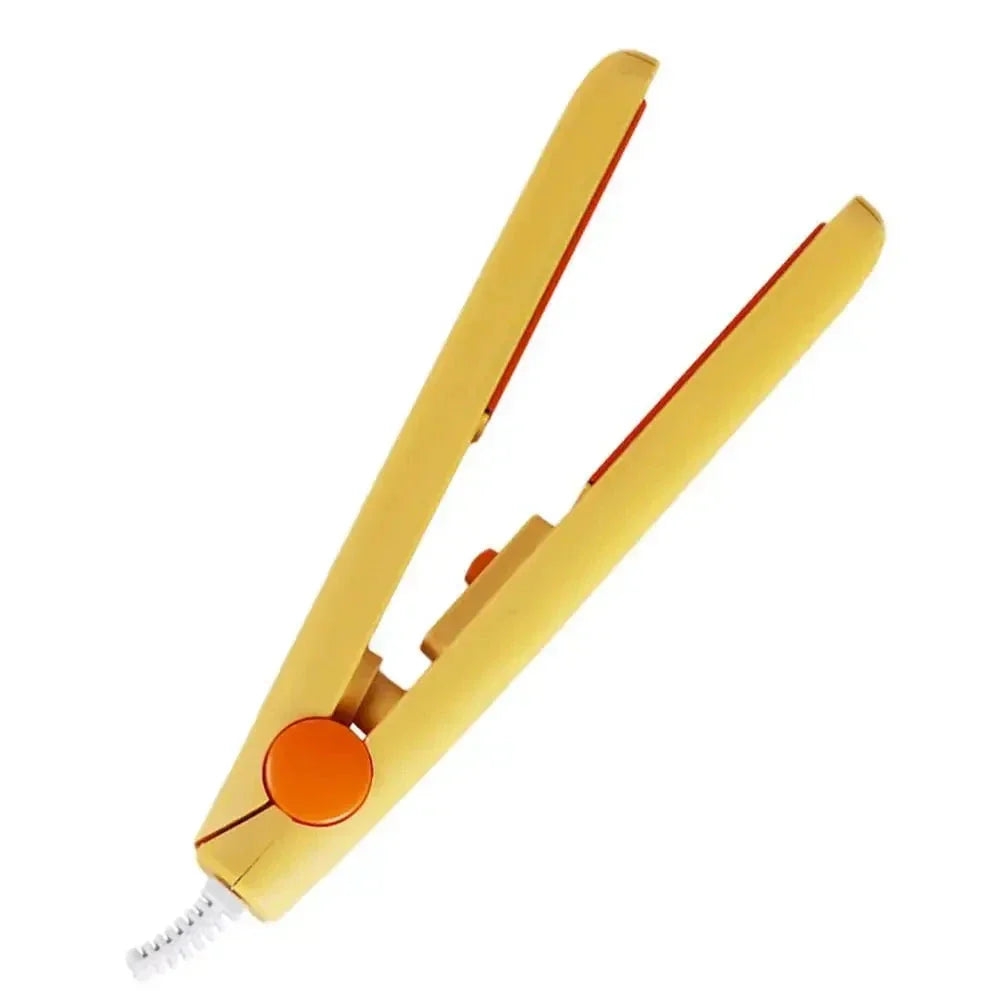 Mini Hair Straightener  Ceramic Plates Travel Size Tool - Product detail 5