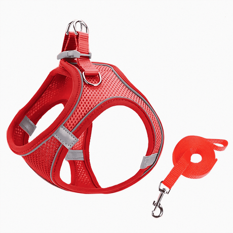 Mesh Cat Harness  Adjustable Safety Design - Product detail 12