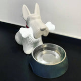 Scottie Dog Table Lamp  LED Black Resin Design - Product detail 29