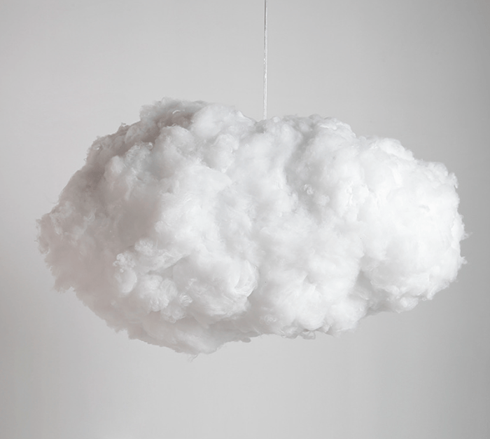 Cloud Pendant Light  Floating Cotton Design - Detailed view
