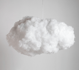 Cloud Pendant Light  Floating Cotton Design - Detailed view