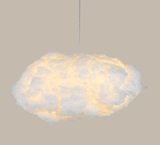 Cloud Pendant Light  Floating Cotton Design - Product example